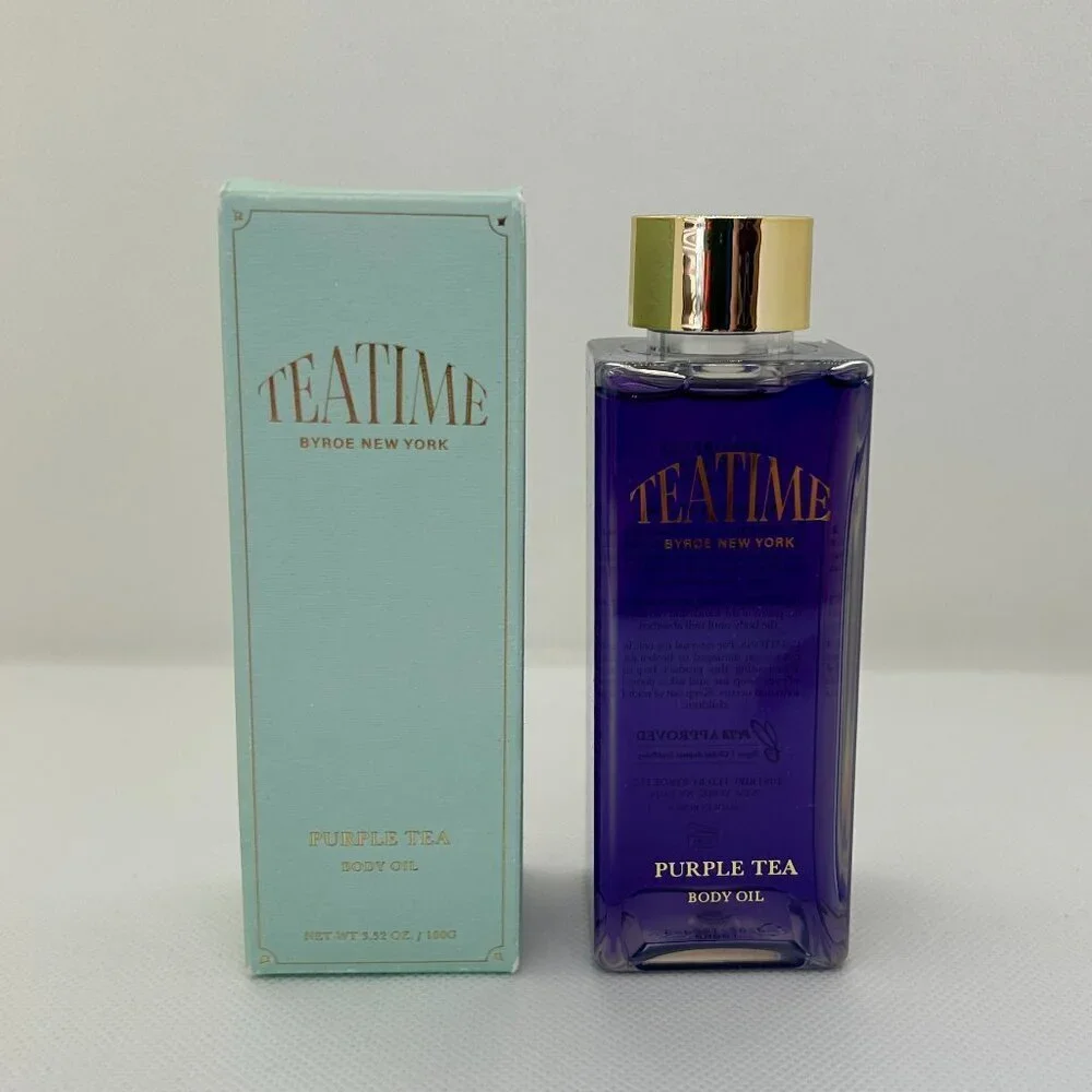 Byroe Teatime Purple Tea Body Oil - Picture 2 of 5
